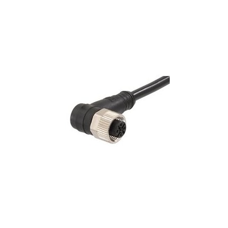 Woodhead Micro-Change (M12) Single-Ended Cordset With Knurled Hexnut, 5 Poles 1200698542